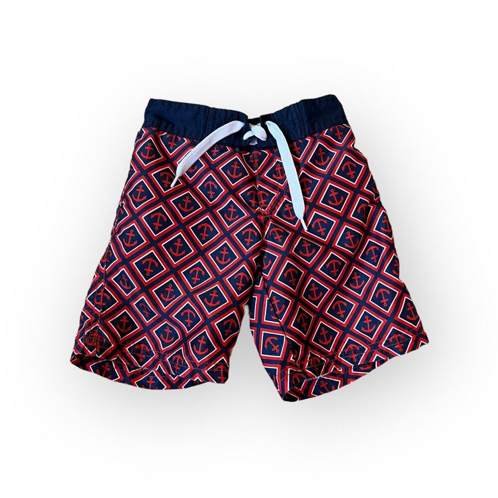 Janie And Jack Nautical Swim Trunks